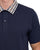 Aquascutum Club Check Collar Polo Navy