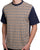 Aquascutum Club Check T-Shirt Navy