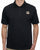 Aquascutum Stretch Piquet Badge Polo Black