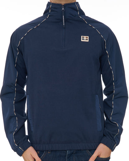 Aquascutum Qtr Zip Tech Sweat Navy