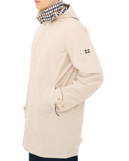 Aquascutum RLG Badge Packable Trench Beige