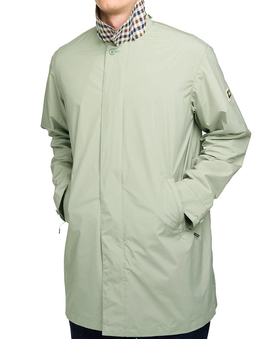 Aquascutum Aquascutum RLG Badge Packable Trench Light Green
