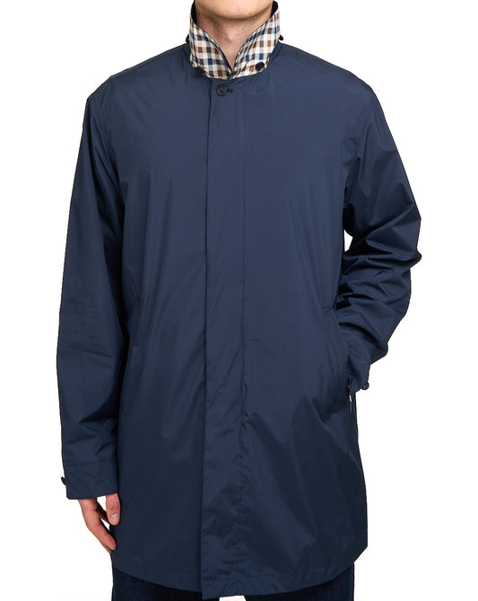 Aquascutum Aquascutum Packable Trench Mac Navy