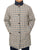 Aquascutum Reversible Padded  Trench Navy/Club Check