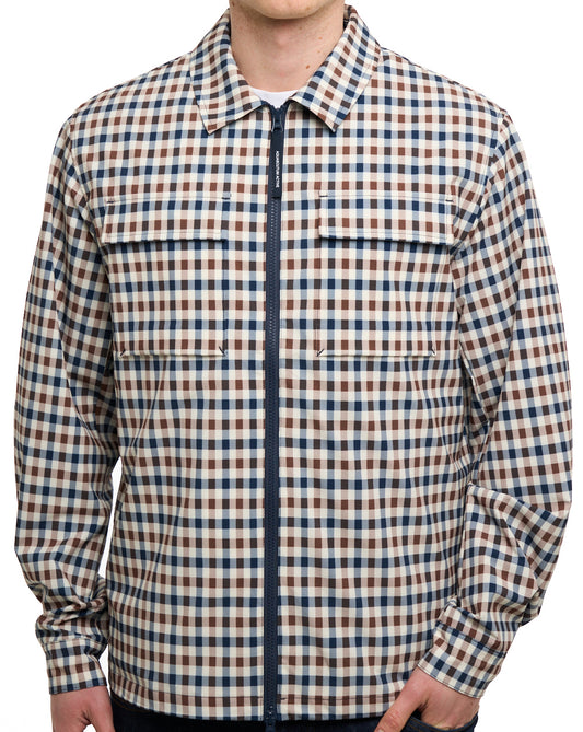 Aquascutum Aquascutum Shell SP Overshirt Club Check