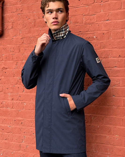 Aquascutum Aquascutum Packable Trench Mac Navy