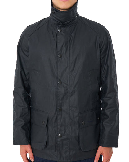 Barbour Ashby Wachsjacke Marineblau