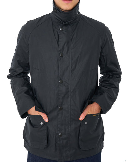 Barbour Ashby Wachsjacke Marineblau