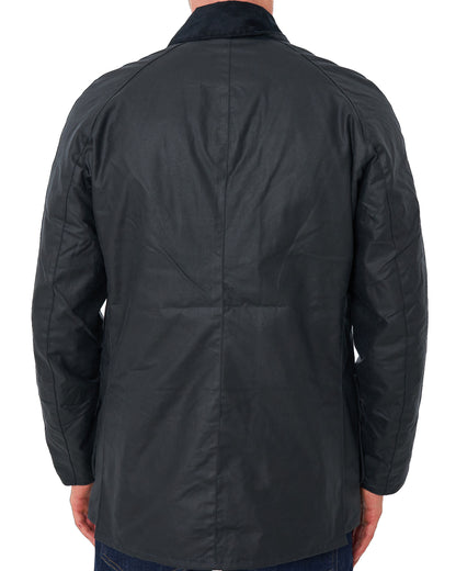Barbour Ashby Wachsjacke Marineblau