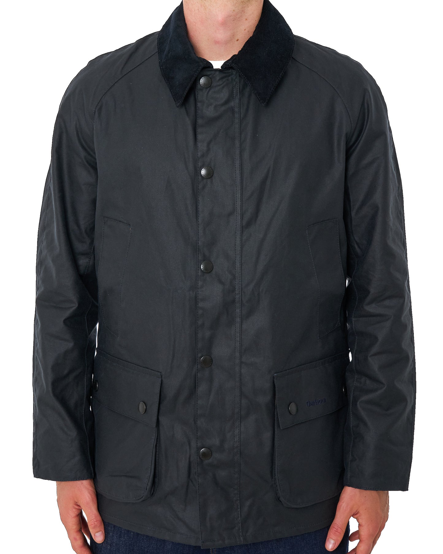 Barbour Ashby Wachsjacke Marineblau