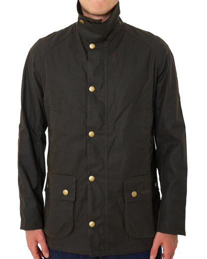 Barbour Ashby Wachsjacke Oliv