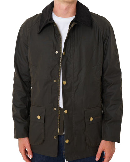 Barbour Ashby Wachsjacke Oliv