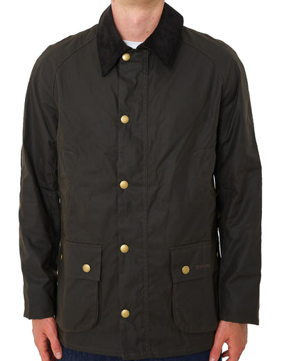 Barbour Ashby Wachsjacke Oliv