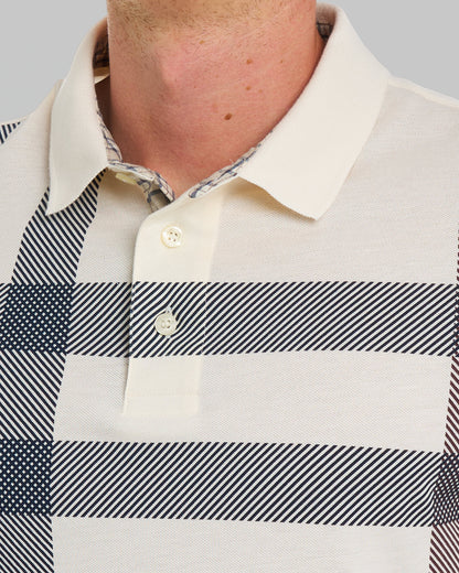 Barbour Blaine Polo Whisper White