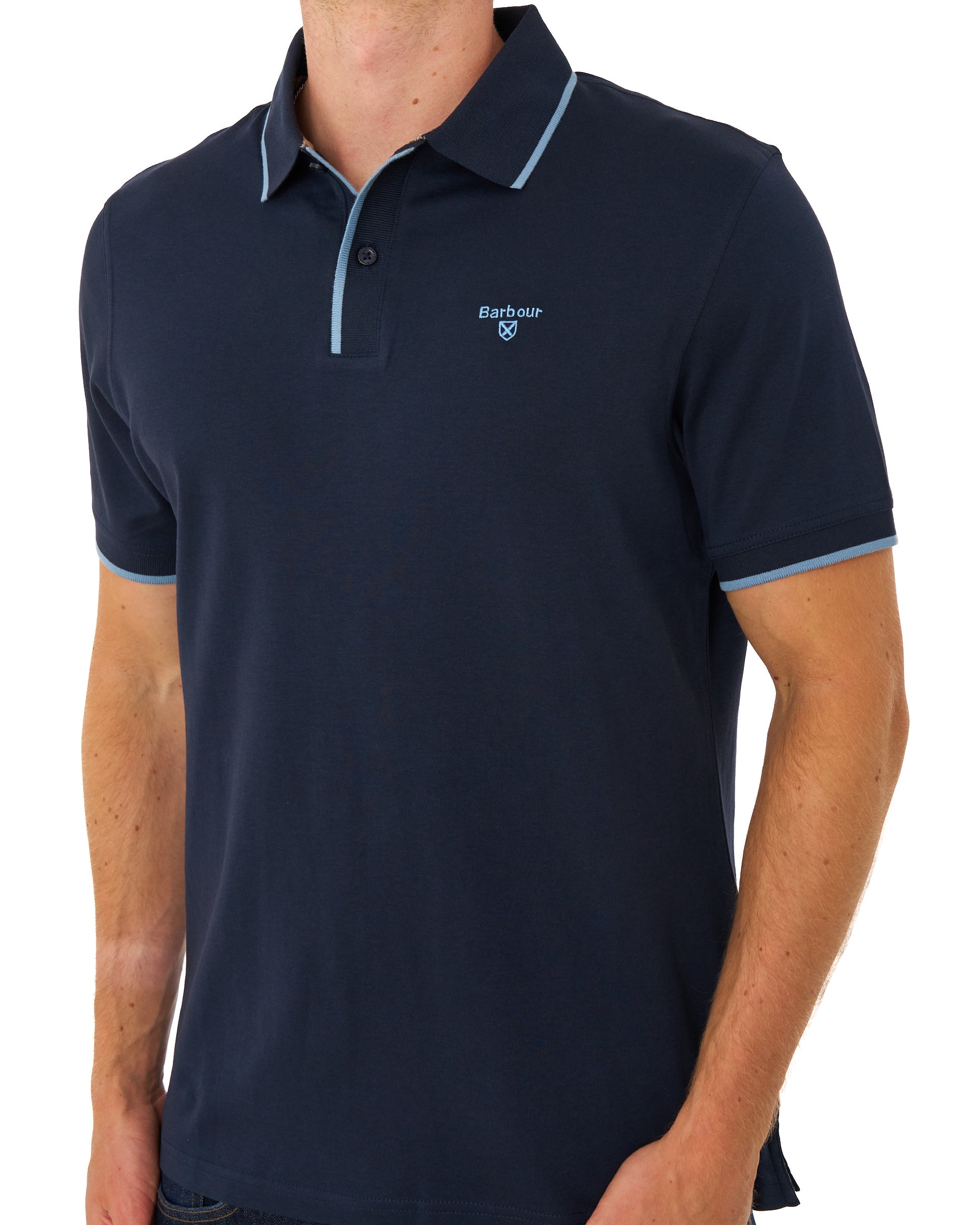 Barbour Callock Polo Shirt Navy