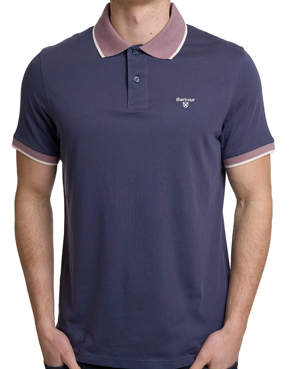 Barbour Cornsay Polo, gewaschenes Marineblau