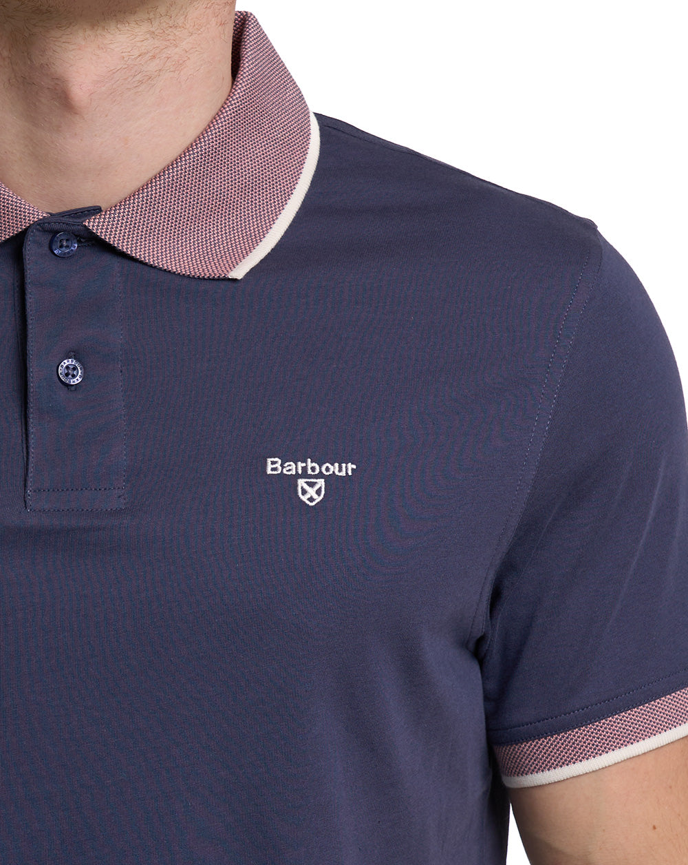 Barbour Cornsay Polo, gewaschenes Marineblau