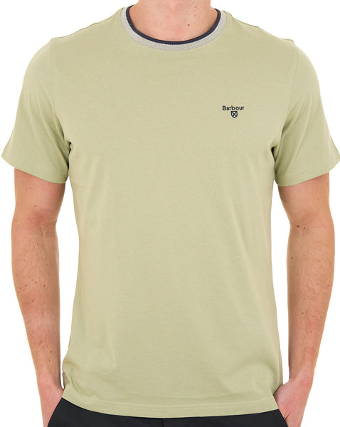 Barbour Cornsay Tailored T-Shirt Seegrün