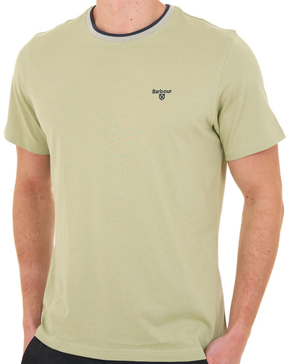 Barbour Cornsay Tailored T-Shirt Seegrün