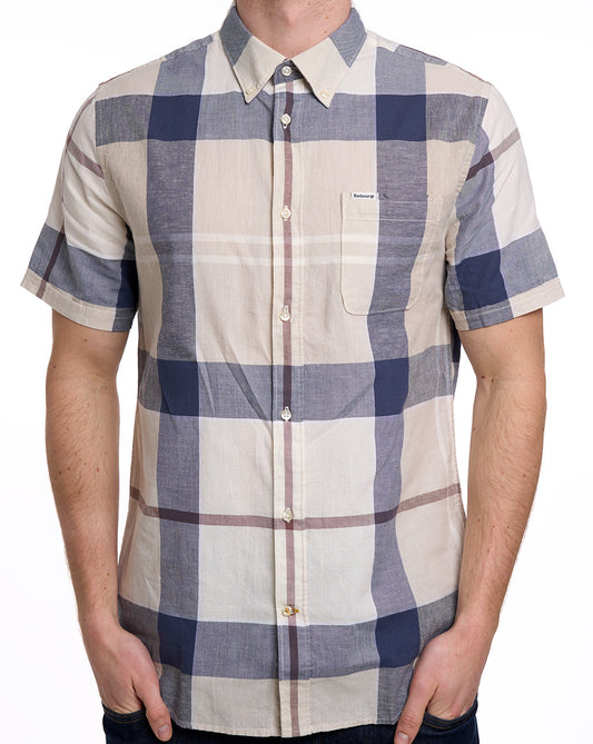 Barbour Barbour Douglas Kurzarmhemd Oban Mist Tartan