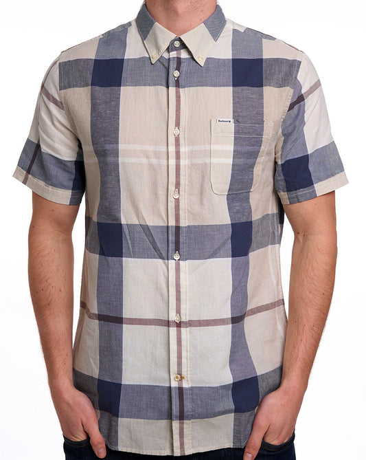 Barbour Barbour Douglas Kurzarmhemd Oban Mist Tartan