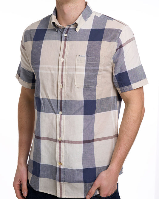 Barbour Barbour Douglas Kurzarmhemd Oban Mist Tartan