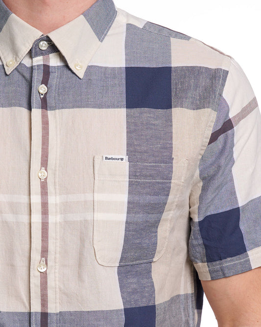 Barbour Barbour Douglas Kurzarmhemd Oban Mist Tartan