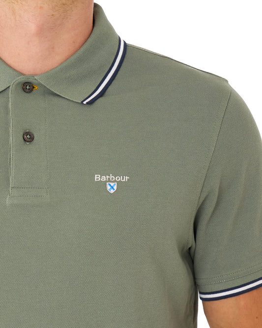 Barbour Barbour Fielding Polo Shirt Agave Green