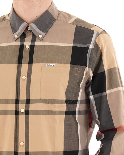 Barbour Harris Tailored Shirt Dress Tartan