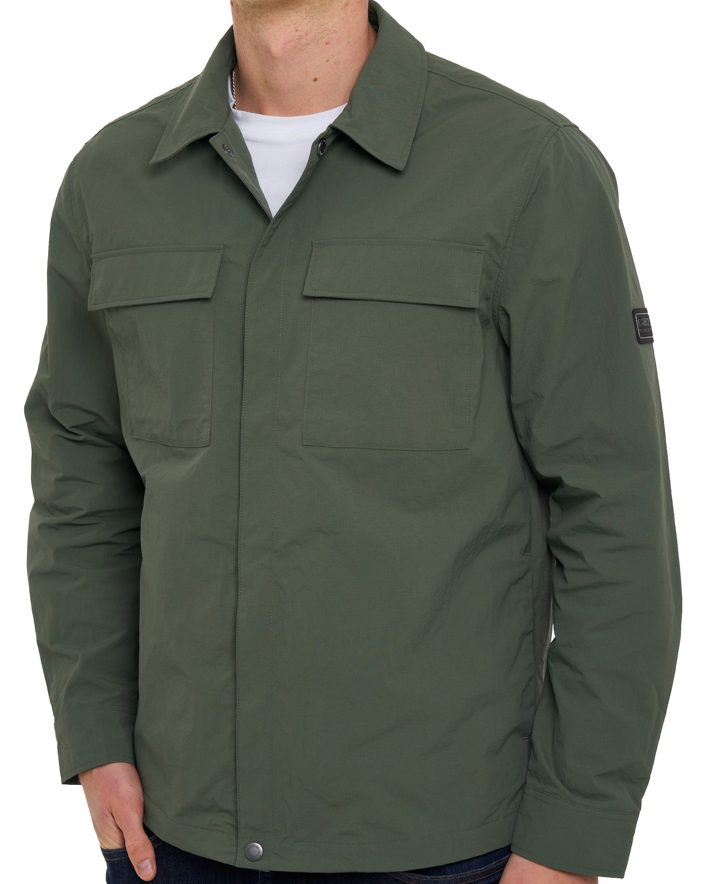 Barbour International Ardie Overshirt Thyme