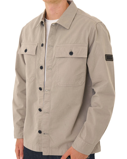 Barbour International Arlo Overshirt Concrete