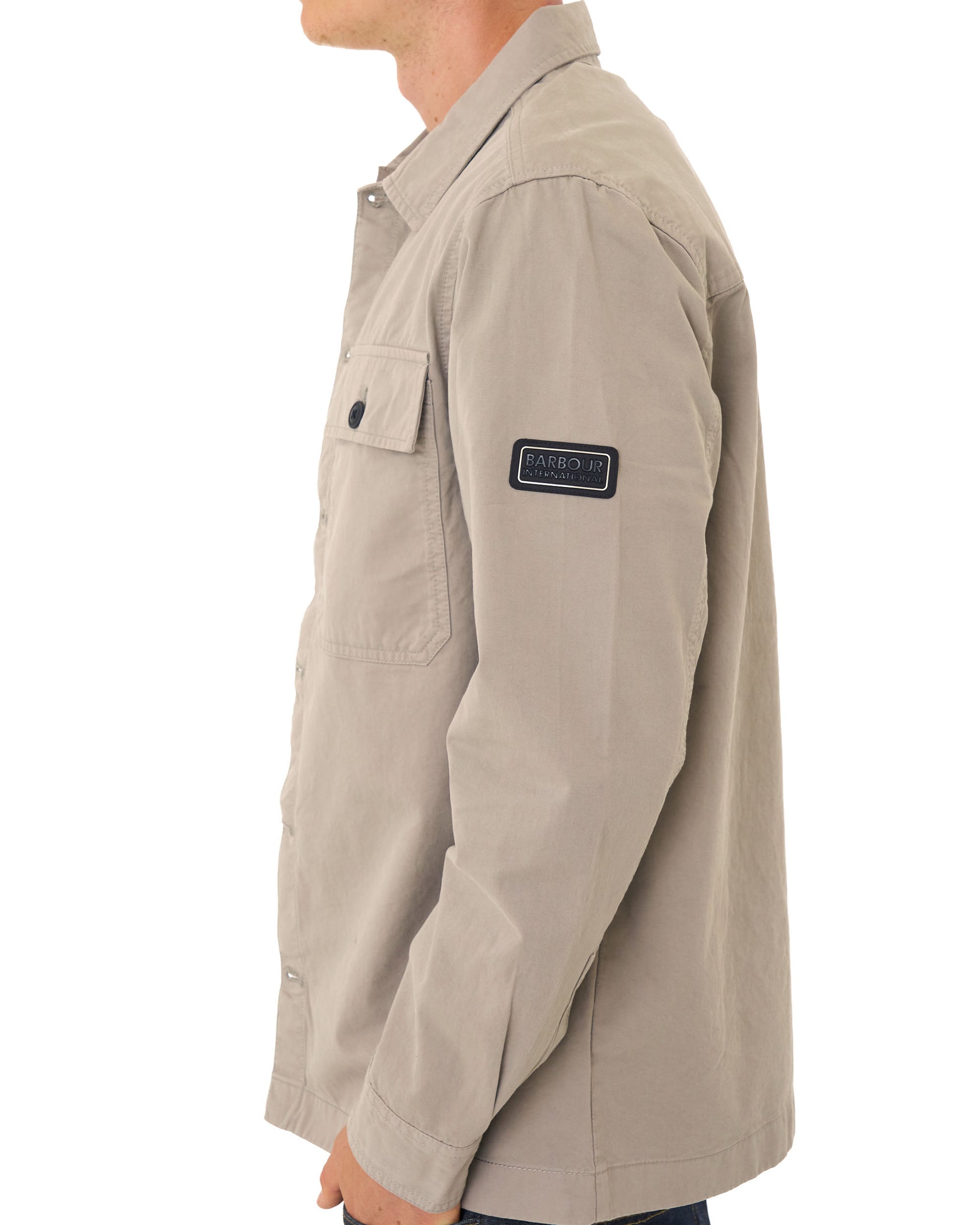 Barbour International Arlo Overshirt Concrete