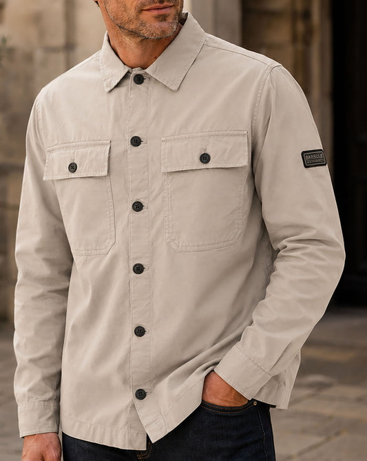 Barbour International Barbour International Arlo Overshirt Concrete