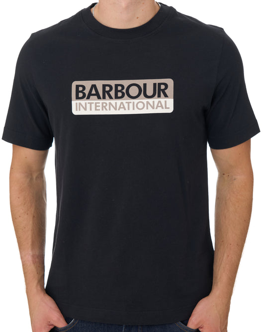 Barbour International Barbour International Blackfell Graphic T Shirt Black