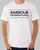 Barbour International Block Logo T Shirt White