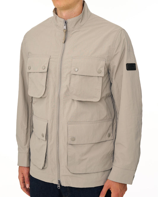 Barbour International Barbour International Course Showerproof Jacket Concrete