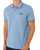 Barbour International Evan Tipped Polo Shirt Powder Blue