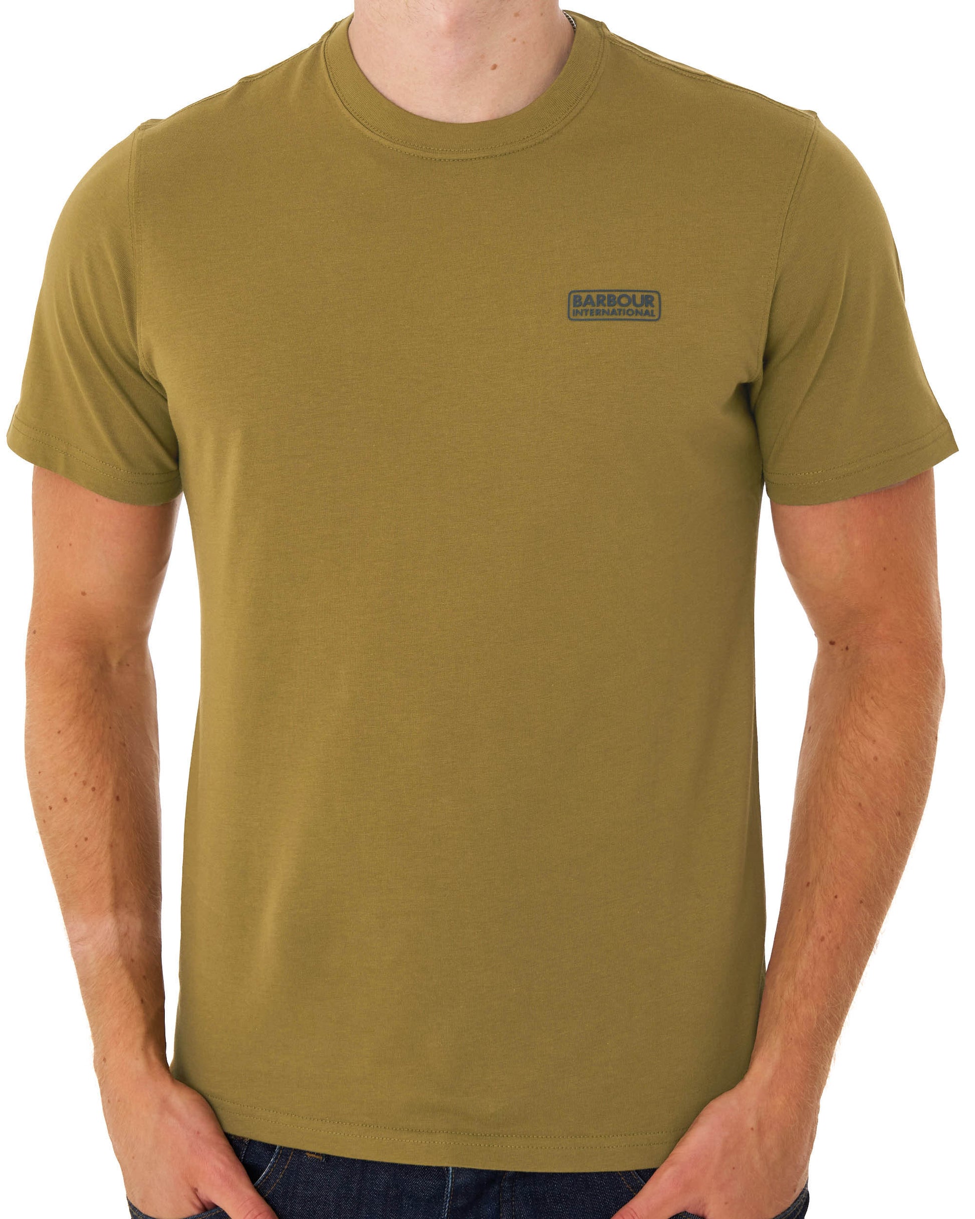 Barbour International Small Logo T Shirt Butternut