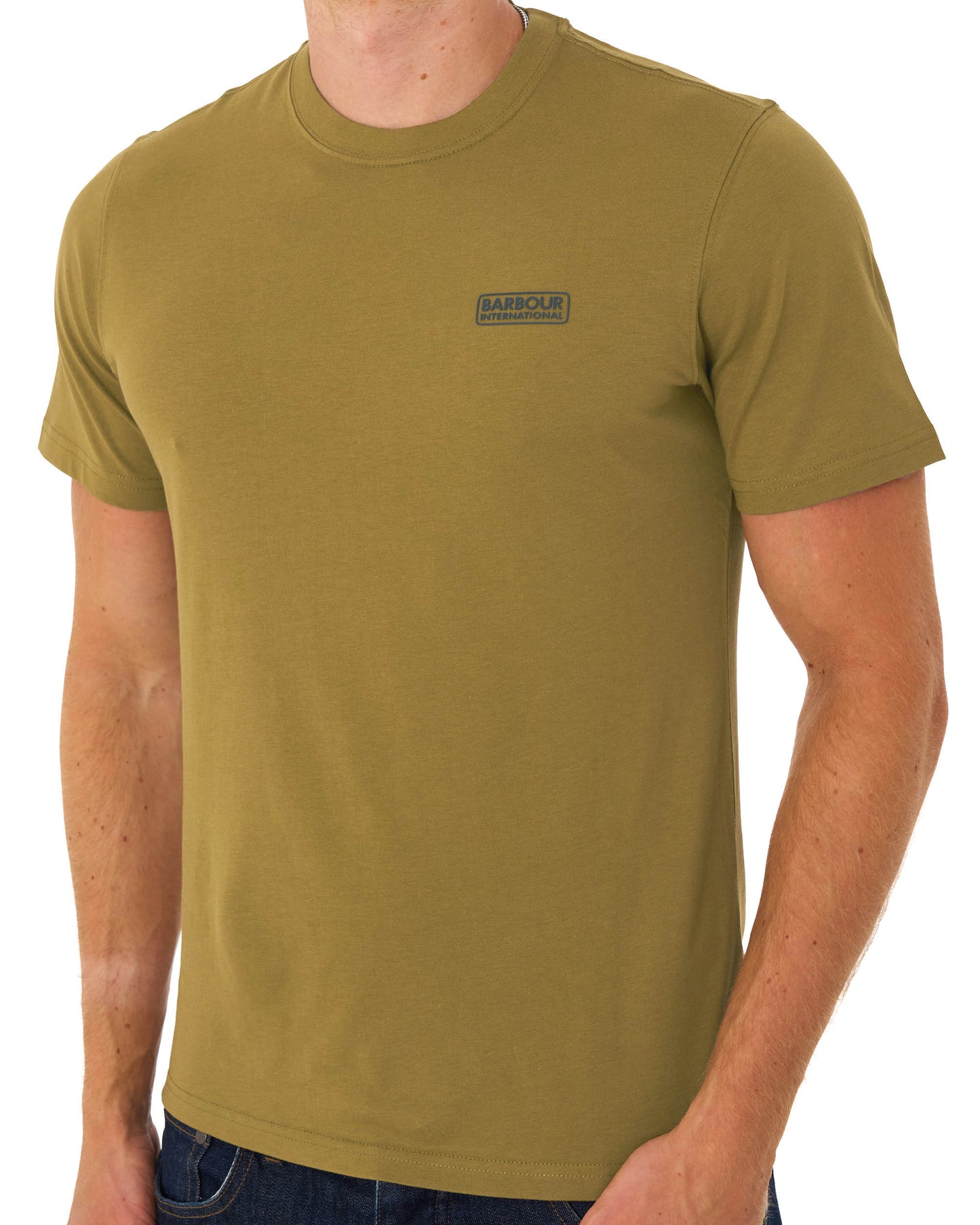 Barbour International Small Logo T Shirt Butternut