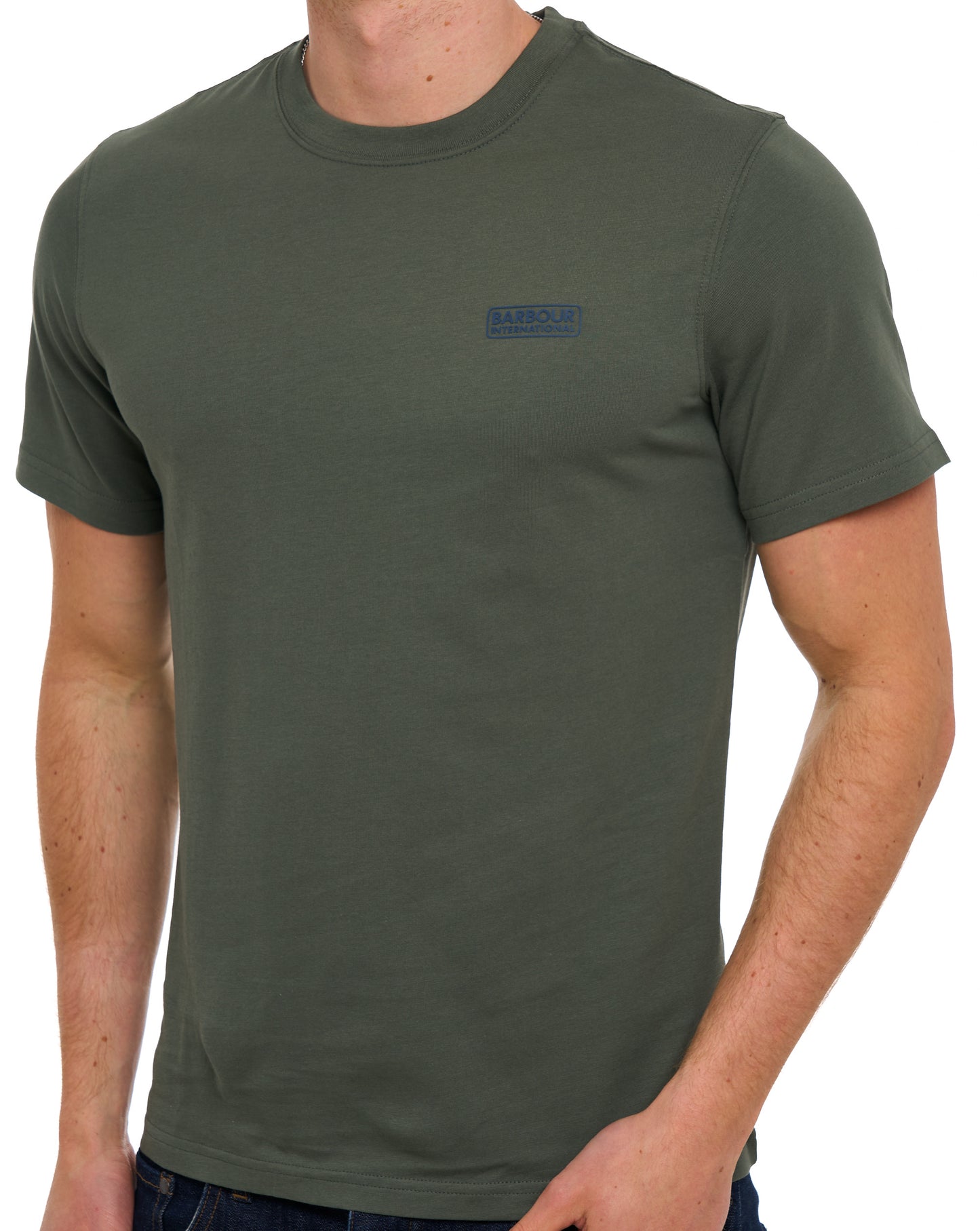 Barbour International Small Logo T Shirt Thyme