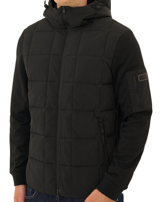 Barbour International Barbour International Tanfield Quilted Sweat Black