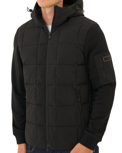 Barbour International Tanfield Quilted Sweat Black