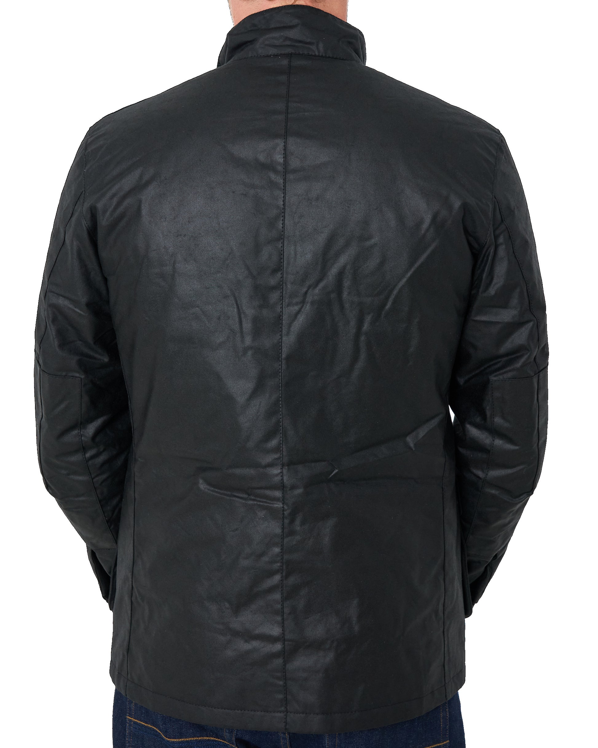 Barbour International Tourer Duke Wachsjacke Schwarz