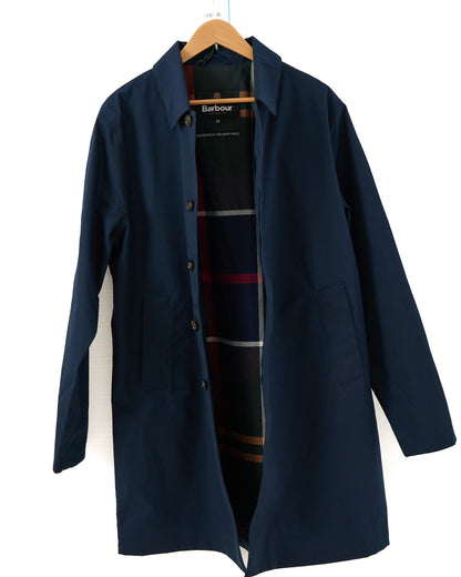 Barbour Lorden Waterproof Mac Navy