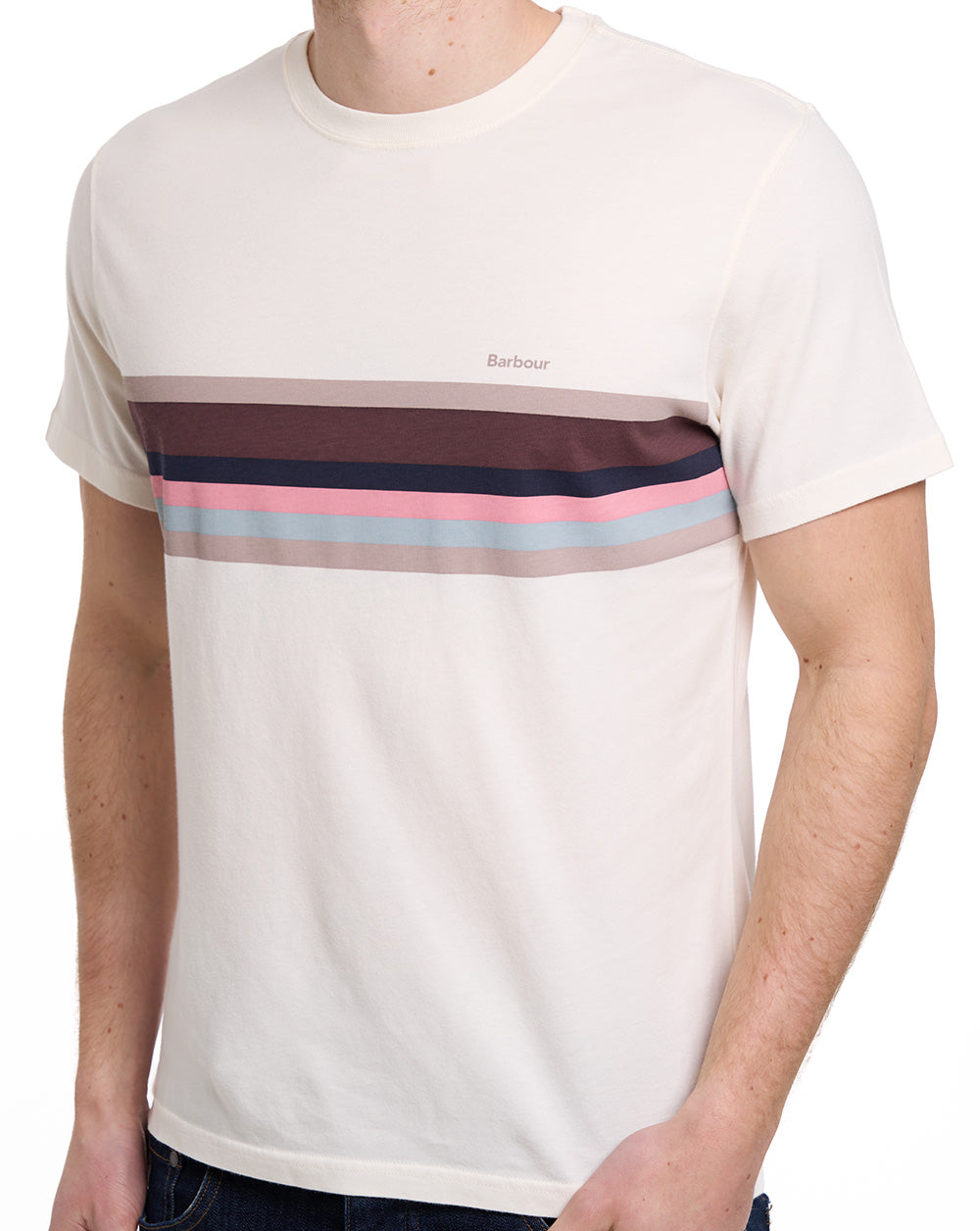 Barbour Newsham T-Shirt, Flüsterweiß