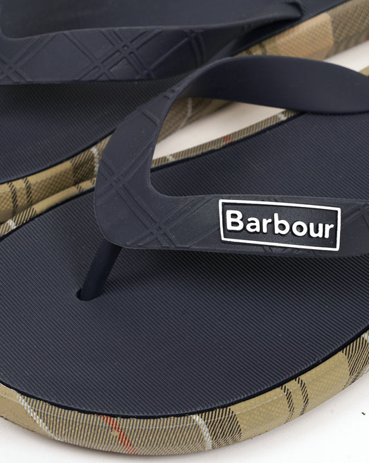 Barbour Barbour Oakdale Sandals Navy/Dress Tartan