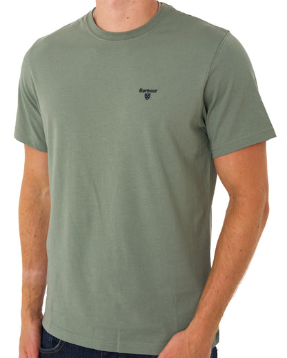 Barbour Sports T Shirt Agave Green