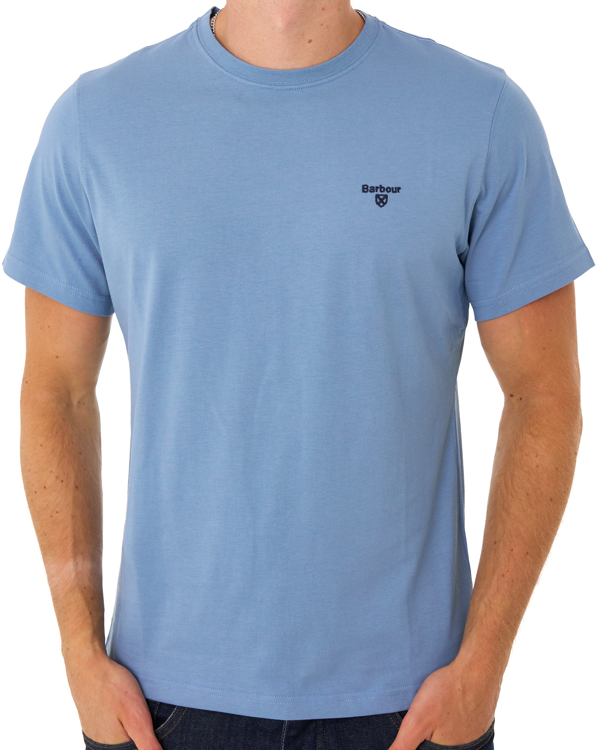 Barbour Sports T Shirt Tarn Blue