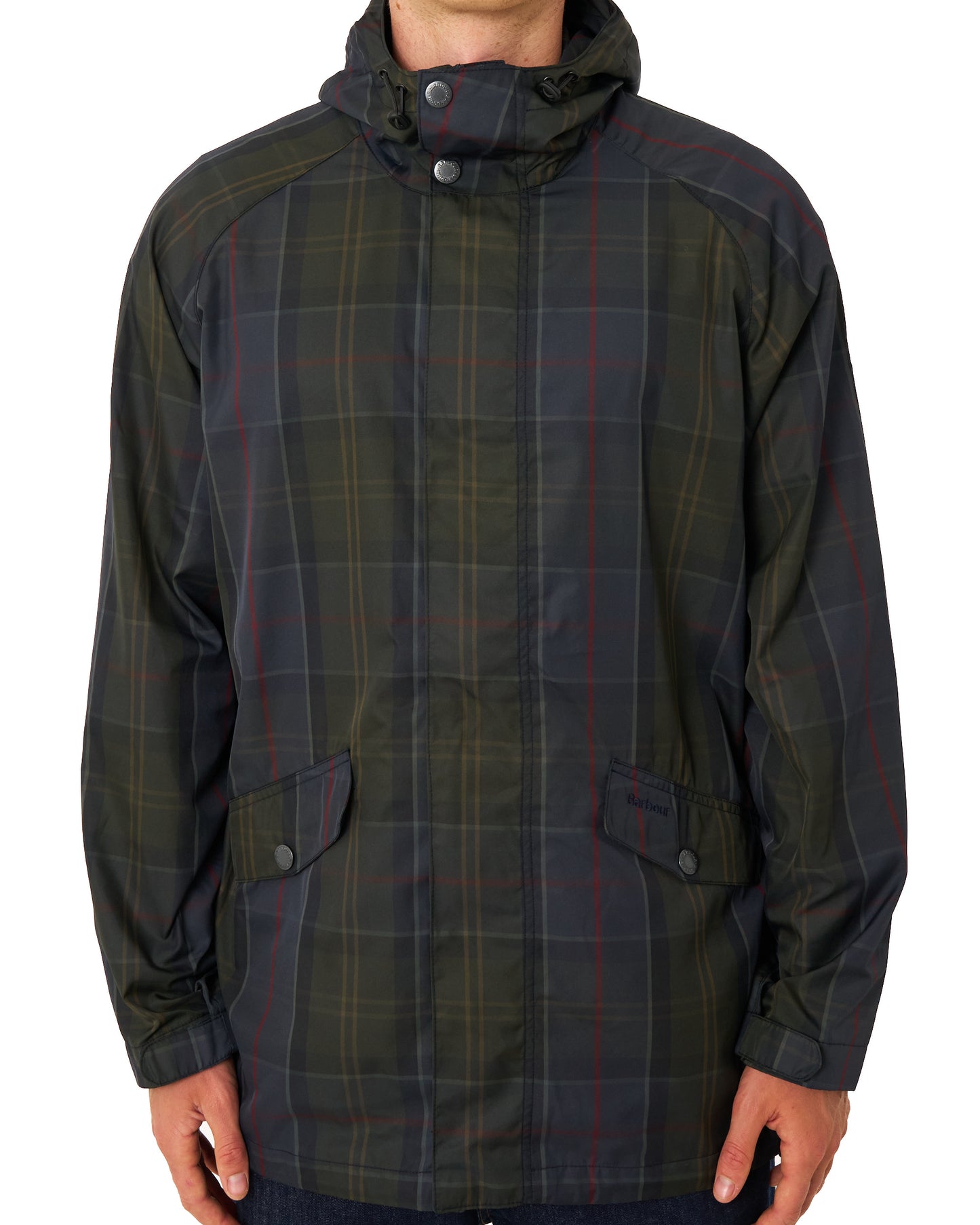 Barbour Tartan Showerproof Jacket Shadow Classic Tartan