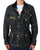 Barbour Union Jack Wachsjacke Schwarz